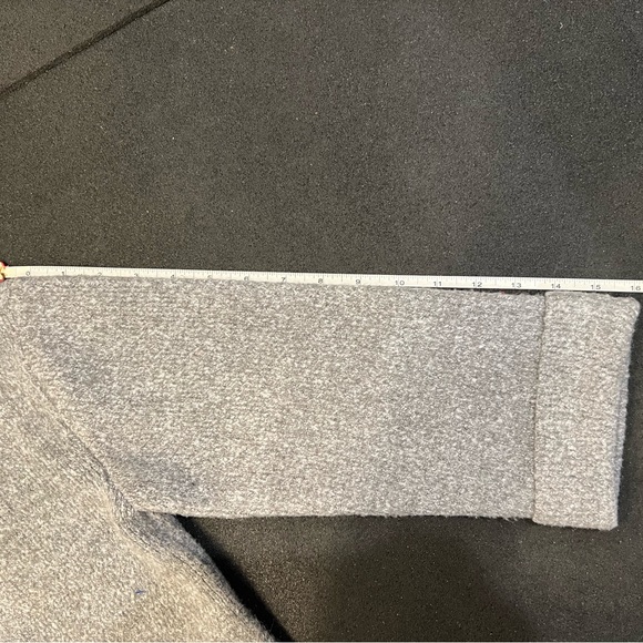 Anthropologie Moth Angie Women's Gray Knit Open Front Sweater - Picture 9 of 15